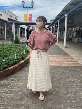 wakanaさん（レディース・161cm）の夏コーディネート