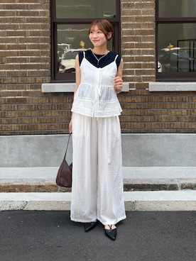 wakanaさん(レディース・161cm)の夏コーディネート