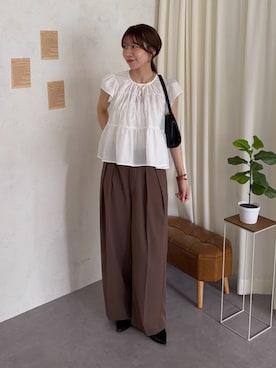 wakanaさん（レディース・161cm）の夏コーディネート