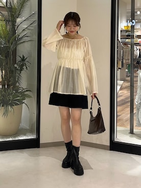 wakanaさん（骨格ナチュラル・レディース・161cm）の夏コーディネート