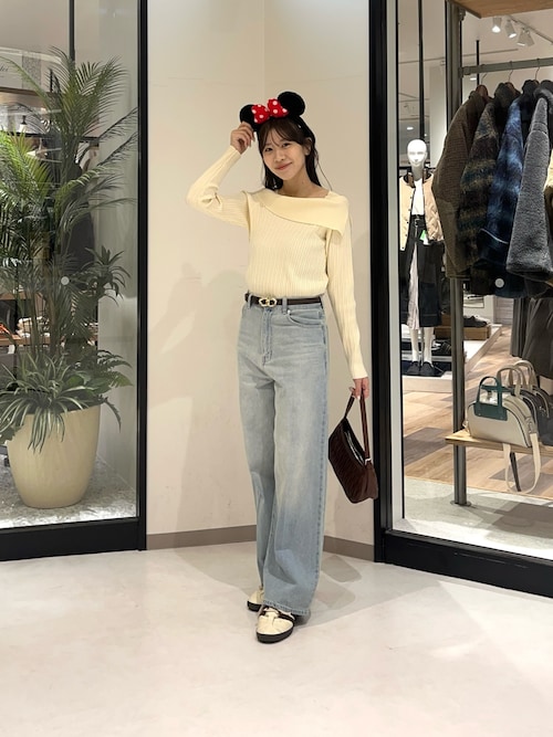 Yuna企画】ハイウエストストレートデニムパンツ（その他パンツ