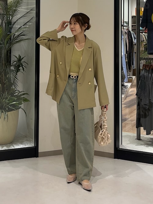美品✨　ドゥロワー　3G編み込み フリンジ ニット ジャケット　コットン混　近年 セール】 フラワーモチーフニット≪手洗い可能≫ （ニット