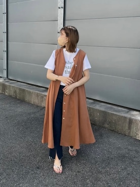 wakanaさん（レディース・161cm）の夏コーディネート