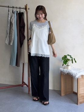 wakanaさん(レディース・161cm)の夏コーディネート