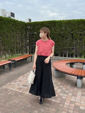 wakanaさん（レディース・161cm）の夏コーディネート