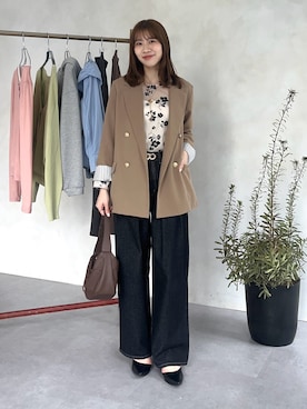 wakanaさん（レディース・161cm）の春コーディネート