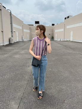 wakanaさん（レディース・161cm）の夏コーディネート