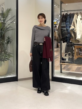 「冬コーデ」｜wakanaさん（レディース・161cm）の冬コーディネート