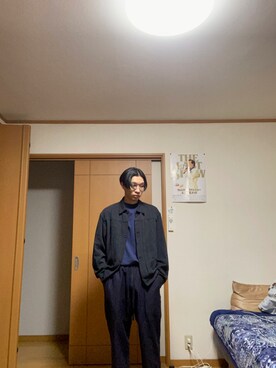 kURiRikUさんの「クロップドクルーネックT（半袖）」を使ったコーディネート
