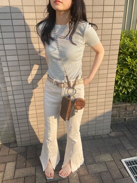 𝙖𝙤𝙞さん(レディース・157cm)の夏コーディネート