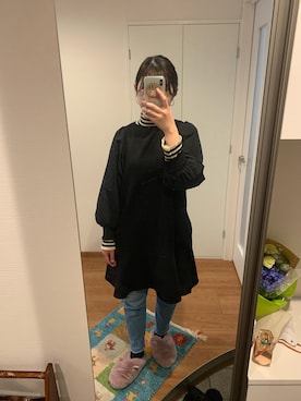 「SEVENDAYS=SUNDAY（セブンデイズサンデイ）のアイテム」を使った、ayari00tdさん（レディース・160cm）の冬コーディネート