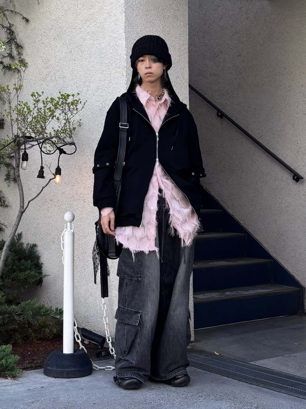 Uminaさんの「OVERRIDE NEEDLES BUNNY WATCH/うさ耳 / オーバーライド（OVERRIDE）」を使ったコーディネートの1枚目の写真