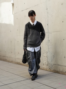 Uminaさん（メンズ・170cm）の冬コーディネート