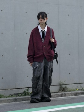 「tanakadaisuke（タナカダイスケ）のアイテム」を使った、Uminaさん（メンズ・170cm）の春コーディネート