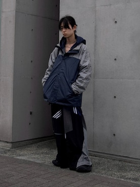 「WEGO（ウィゴー）のアイテム（バッグ）」を使った、Uminaさん（メンズ・170cm）の春コーディネート