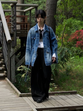 Uminaさん（メンズ・170cm）の春コーディネート