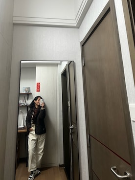 「SM2（エスエムツー）のアイテム（ブルゾン）」を使った、Wensaysさん（レディース・158cm）の秋コーディネート