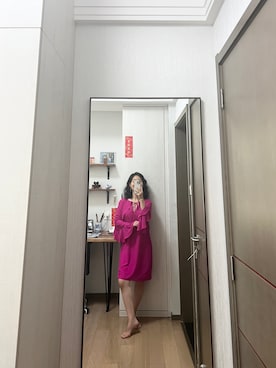 「BeBe（ベベ）のアイテム（ワンピース/ドレス）」を使った、Wensaysさん（レディース・158cm）の夏コーディネート