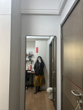 「SM2（エスエムツー）のアイテム（ジャケット/アウター）」を使った、Wensaysさん（レディース・158cm）の秋コーディネート