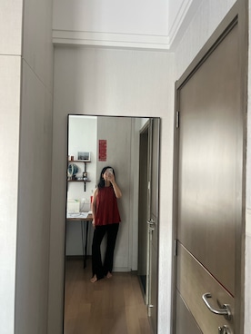 「アイテム（キャミソール）」を使った、Wensaysさん（レディース・158cm）の夏コーディネート