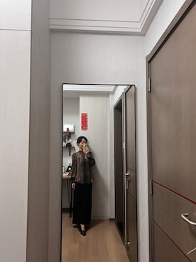 「H&M（エイチ・アンド・エム）のアイテム（シャツ/ブラウス）」を使った、Wensaysさん（レディース・158cm）の夏コーディネート