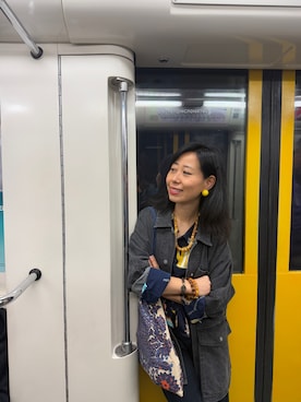 「VINTAGE（ヴィンテージ）のアイテム（ネックレス）」を使った、Wensaysさん（レディース・158cm）の夏コーディネート