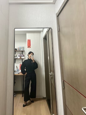 「VINTAGE（ヴィンテージ）のアイテム（パンプス）」を使った、Wensaysさん（レディース・158cm）の秋コーディネート