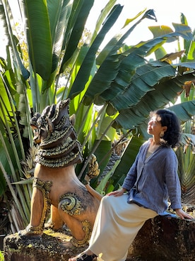 「MUJI Labo（ムジラボ）のアイテム」を使った、Wensaysさん（レディース・158cm）の冬コーディネート