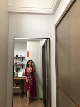 「Forever New（フォーエバーニュー）のアイテム」を使った、Wensaysさん（レディース・158cm）の夏コーディネート