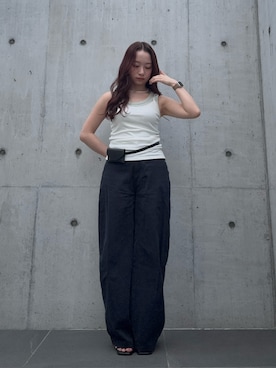 「FUULLY STUDIO（フーリィーステューディオ）のアイテム」を使った、waniniさん（レディース・150cm）の夏コーディネート