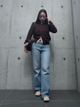 「moi tytto（モイテュット）のアイテム（バッグ）」を使った、waniniさん（レディース・150cm）の春コーディネート