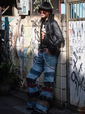 樹村さん（メンズ・182cm）の春コーディネート