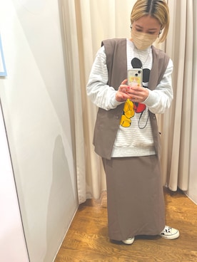 natchさん（レディース・152cm）の春コーディネート