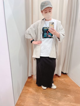 natchさん（レディース・152cm）の春コーディネート