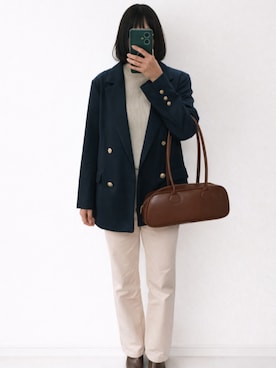 「classicalelf（クラシカルエルフ）のアイテム（トップス）」を使った、fluffyさん（レディース・153cm）の春コーディネート