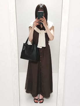 「a.v.v（アーヴェヴェ）のアイテム」を使った、fluffyさん（レディース・153cm）の夏コーディネート