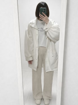 「マウンテンパーカー」｜fluffyさん（レディース・153cm）の春コーディネート