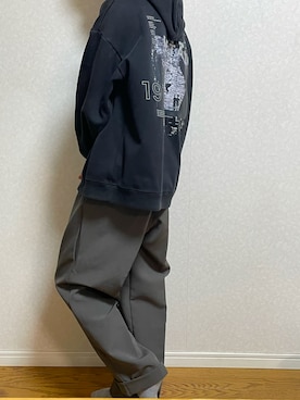 「RAGEBLUE（レイジブルー）のアイテム（パーカー）」を使った、Ryomaさん（メンズ・167cm）の秋コーディネート