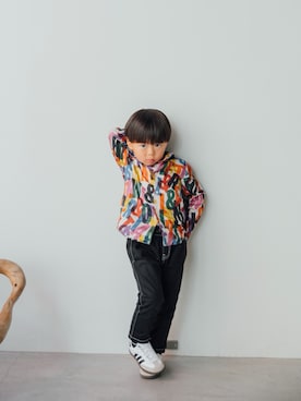 「WOLF&RITA（ウルフアンドリタ）のアイテム」を使った、meee1011さん（キッズ・100cm）の冬コーディネート