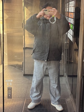 「UNIVERSAL PRODUCTS（ユニバーサルプロダクツ）のアイテム」を使った、gami017さん（メンズ・165cm）の冬コーディネート