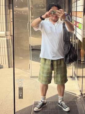 「Hurley （ハーレー）のアイテム」を使った、gami017さん（メンズ・165cm）の夏コーディネート