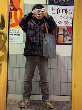 「JOURNAL STANDARD relume（ジャーナルスタンダード　レリューム）のアイテム（ジャケット/アウター）」を使った、gami017さん（メンズ・165cm）の春コーディネート