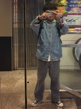 「Johnbull（ジョンブル）のアイテム」を使った、gami017さん（メンズ・165cm）の春コーディネート