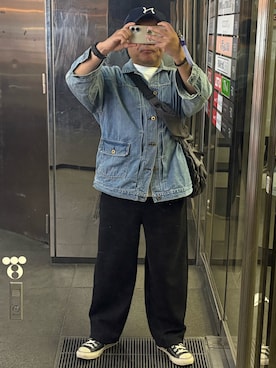 「Johnbull（ジョンブル）のアイテム」を使った、gami017さん（メンズ・165cm）の春コーディネート