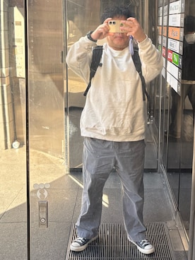 「Snow Peak（スノーピーク）のアイテム」を使った、gami017さん（メンズ・165cm）の春コーディネート