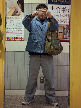 「BRIEFING(ブリーフィング)のアイテム」を使った、gami017さん(メンズ・165cm)の秋コーディネート