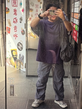 「coen（コーエン）のアイテム（パンツ）」を使った、gami017さん（メンズ・165cm）の秋コーディネート