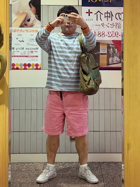 「BRIEFING(ブリーフィング)のアイテム」を使った、gami017さん(メンズ・165cm)の秋コーディネート