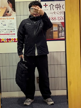 「アイテム（マウンテンパーカー）」を使った、gami017さん（メンズ・165cm）の秋コーディネート