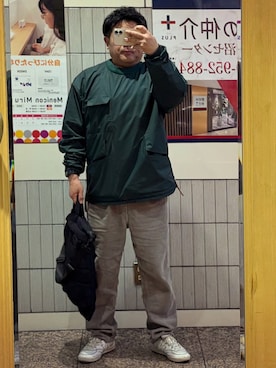 「アイテム（その他トップス）」を使った、gami017さん（メンズ・165cm）の秋コーディネート